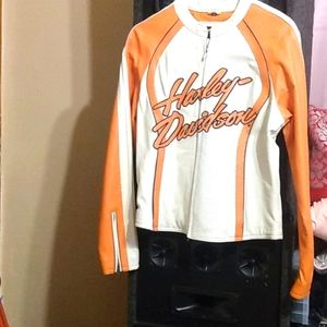Harley davidson female leather jacket